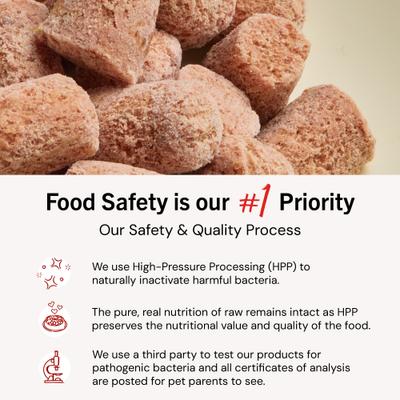 Dandy Lamb Morsels Frozen Raw Dog Food, 4-lb bag