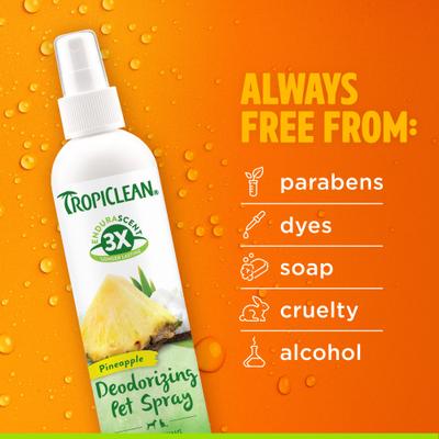 EnduraScent Pineapple Scented Dog & Cat Deodorizing Spray, 8-fl oz bottle