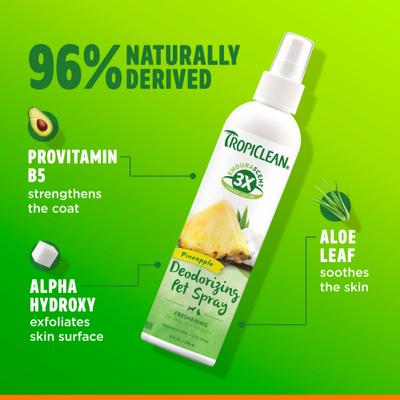 EnduraScent Pineapple Scented Dog & Cat Deodorizing Spray, 8-fl oz bottle