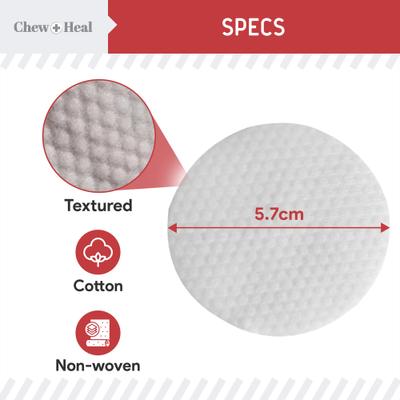 Toallitas antibacterianas y antifúngicas para el cuidado de perros y gatos con clorhexidina y ketoconazol (100 unidades)