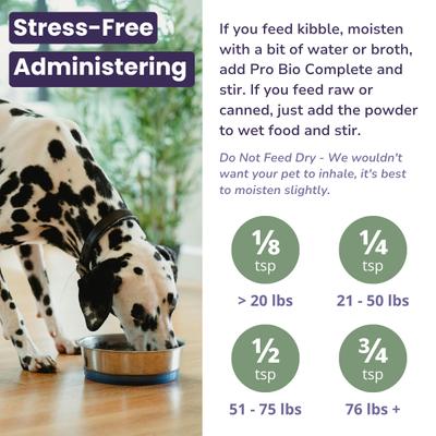 Pro Bio Complete Digestive Aid para perros y gatos, 2 oz