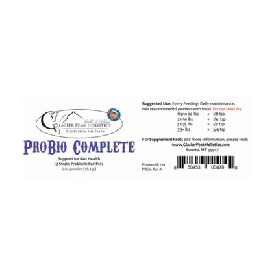 Pro Bio Complete Digestive Aid para perros y gatos, 2 oz