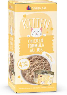 Kitten Chicken & Tuna Formula in Gravy Wet Cat Food, 3-oz can, case of 12
