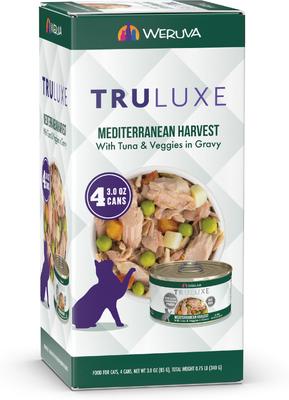 Truluxe Meow Me A River with Basa in Gravy Grain-Free Canned Cat Food, 3-oz, case of 24