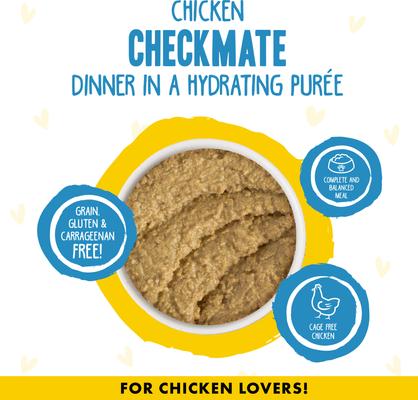 Play Pate Lovers Chicken Checkmate Grain-Free Wet Cat Food, 2.8-oz can, case of 4