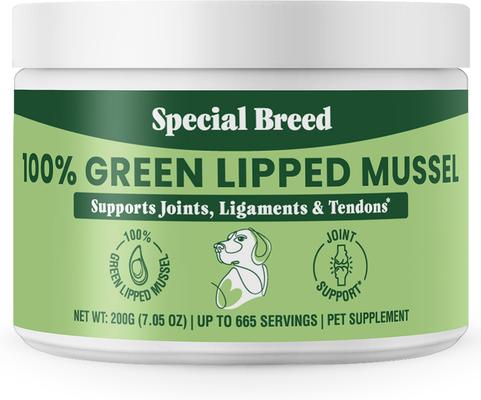 Green Lipped Mussel Powder Joint Supplement for Dogs & Cats, 28.22-oz
