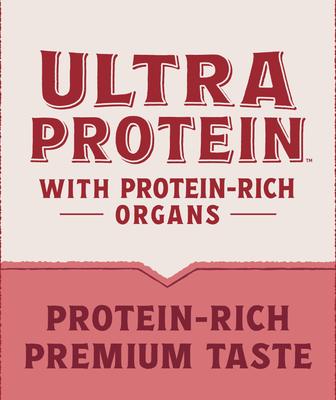 Ultra Protein Real Salmon Recipe with Protein-Rich Organs Pate Wet Cat Food, 2.8-oz can, case of 12