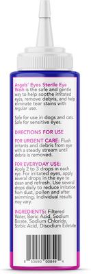 Multi-Purpose Sterile Dog & Cat Eye Wash, 4-fl oz bottle