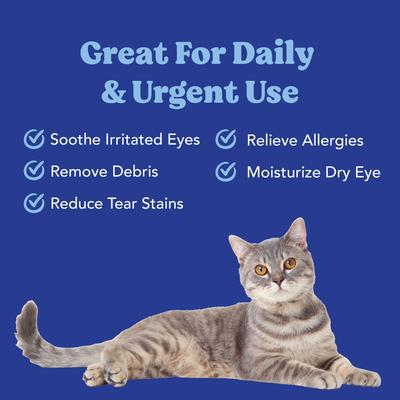 Multi-Purpose Sterile Dog & Cat Eye Wash, 4-fl oz bottle