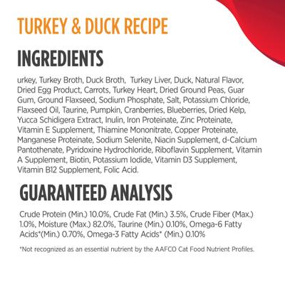 Freestyle Minced Salmon & Turkey, Minced Beef & Mackerel, Minced Turkey & Duck Grain-Free Variety Pack Canned Cat Food, 3-oz can, case of 12