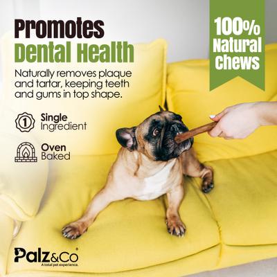 Palitos de carne de res Monster Bully Sticks de Moodog de 6 pulgadas, 25 unidades