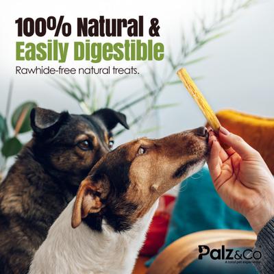 Moodog Beef Medium Tendon Sticks Dog Treats, 25 count