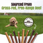 Moodog 6-inch Beef Standard Bully Sticks Dog Treats, 25 count
