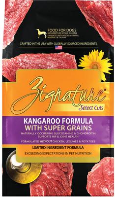 Select Cuts Kangaroo Formula Alimento seco para perros, bolsa de 25 lb