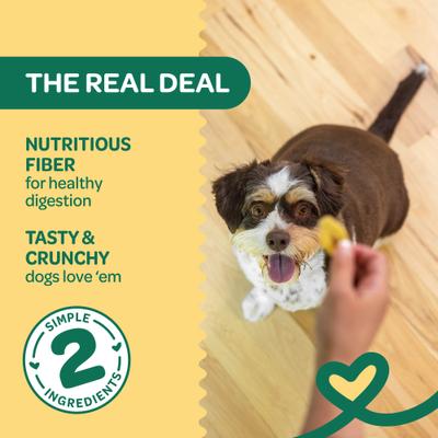 Banana Bites 100% All-Natural Limited Ingredient Dog Treats, 16-oz bag