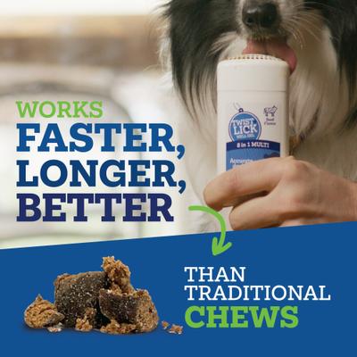 Twist & Lick 8 in 1 Health Supplement for Dogs, 2.3-fl oz