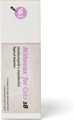 Topical Solution for Cats, 9.1-18 lbs, (Purple Box), 6 Doses (6-mos. supply)