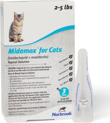 Topical Solution for Cats, 9.1-18 lbs, (Purple Box), 6 Doses (6-mos. supply)