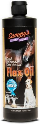 Flaxseed Oil Liquid Supplement for Dogs & Cats, 16-fl oz bottle