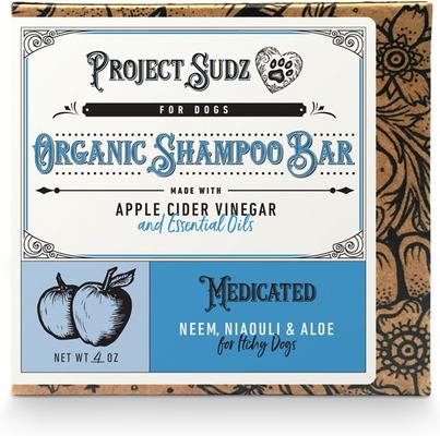 Medicated Dog Shampoo Bar, 4-oz box