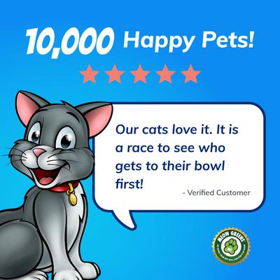 Meow Greens VitaSmart Cat Food Topper, 2.96-oz bag