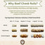 Bully Dusted 10-in Beef Cheek Rolls Dog Treats, 2 count