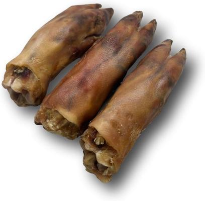 Pig Feet Natural Dog Chew Treats, 3 count