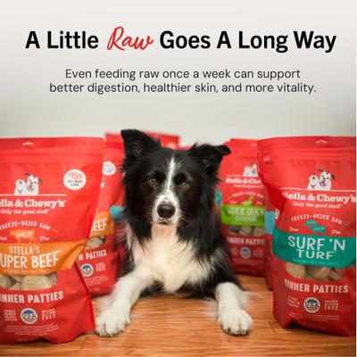 Chewy's Chicken Dinner Patties Freeze-Dried Raw Dog Food, 14-oz bag