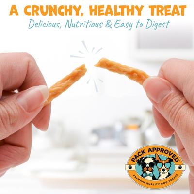 Mini Chicken Sticks Dehydrated Dog Treats, 3-oz