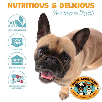 Mini Chicken Sticks Dehydrated Dog Treats, 3-oz