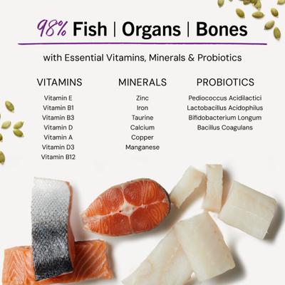 Dinner Morsels Sealicious Salmon & Cod Recipe Cat Dried Food, 18-oz bag