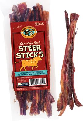 Standard Beef Steer Sticks Natural Dog Chews, 11 to 12-in, 10 count