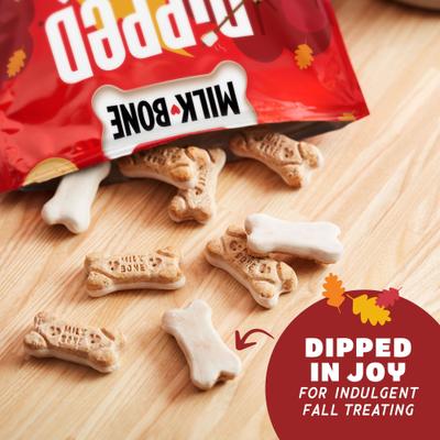 Dipped Toasted Marshmallow Flavored Dog Treats, 10-oz bag