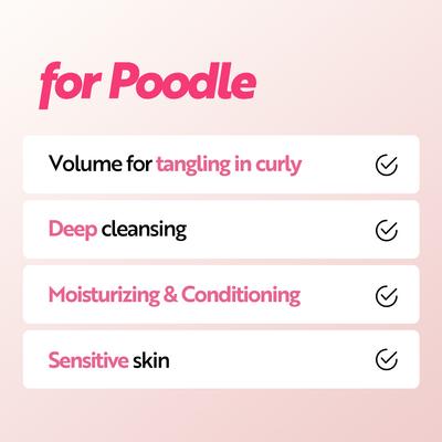 Natural Therapy Breed Specific Hypoallergenic Poodle Dog Shampoo, 10.1-fl.oz bottle