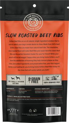 Pitmasterz Ribs Dog Bones, 3 count