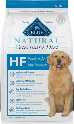 HF Hydrolyzed for Food Intolerance Grain-Free Dry Dog Food, 22-lb bag