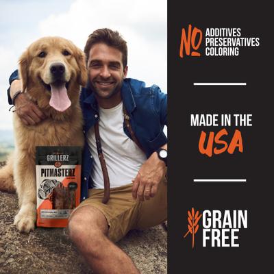 Pitmasterz Ribs Dog Bones, 3 count