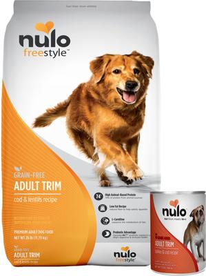 Bundle: Nulo Cod & Lentils Recipe Dry Food + Freestyle Turkey & Cod Recipe Canned Dog Food
