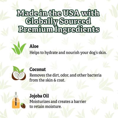 Tea Tree & Aloe Vera Dog Shampoo, 20-fl oz bottle