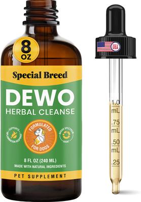 Broad Spectrum Herbal Cleanse Liquid Supplement for Dogs, 4-fl oz bottle
