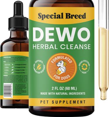 Broad Spectrum Herbal Cleanse Liquid Supplement for Dogs, 4-fl oz bottle