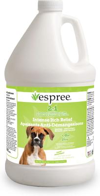 Champú medicado para perros con árbol de té y aloe, 1 galón