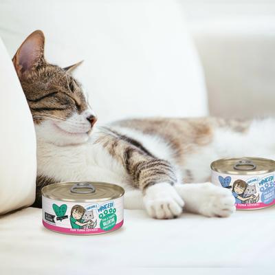 Tuna & Chicken 4-Eva Dinner in Gravy Grain-Free Minced Wet Cat Food, 3-oz can, case of 4