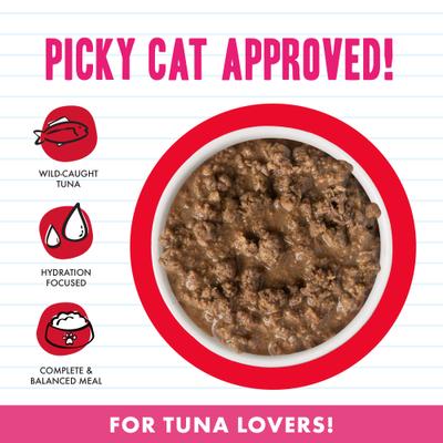 Tuna Too Cool Dinner in Gelee Canned Cat Food, 5.5-oz, case of 24