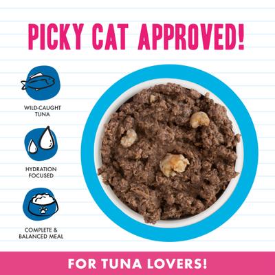 Tuna & Shrimp Sweethearts Dinner in Gravy Canned Cat Food, 3-oz, case of 24