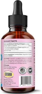 Superhero Collagen 3X Liquid Supplement for Dogs, 4-fl oz bottle