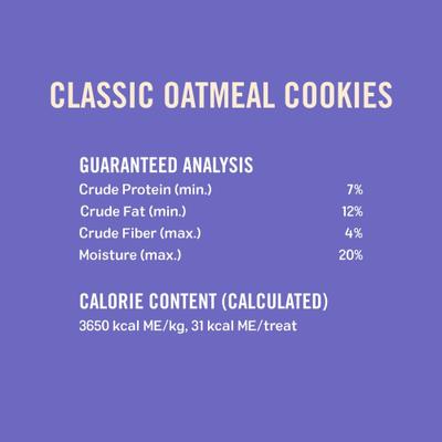 Classic Oatmeal Cookie Dog Treats, 24-oz bag