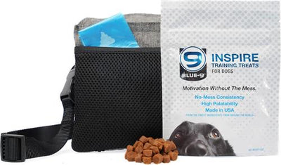 Pet Products Inspire Dog Training Treats & Pouch, 4-oz bag
