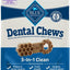 Large Natural Chicken & Spearmint Dental Dog Chews Treats, 7 count