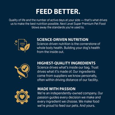 Alimento seco para perros mayores con peso saludable, bolsa de 4 lb